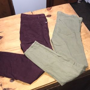 Two Pairs of Loft Leggings/Pants